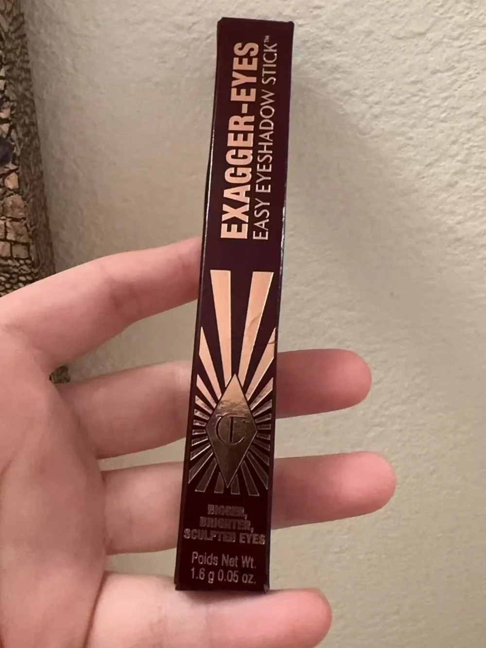 Charlotte Tilbury Exagger-Eyes Easy Eyeshadow Stick - Cashmere Sculpt (NIB)